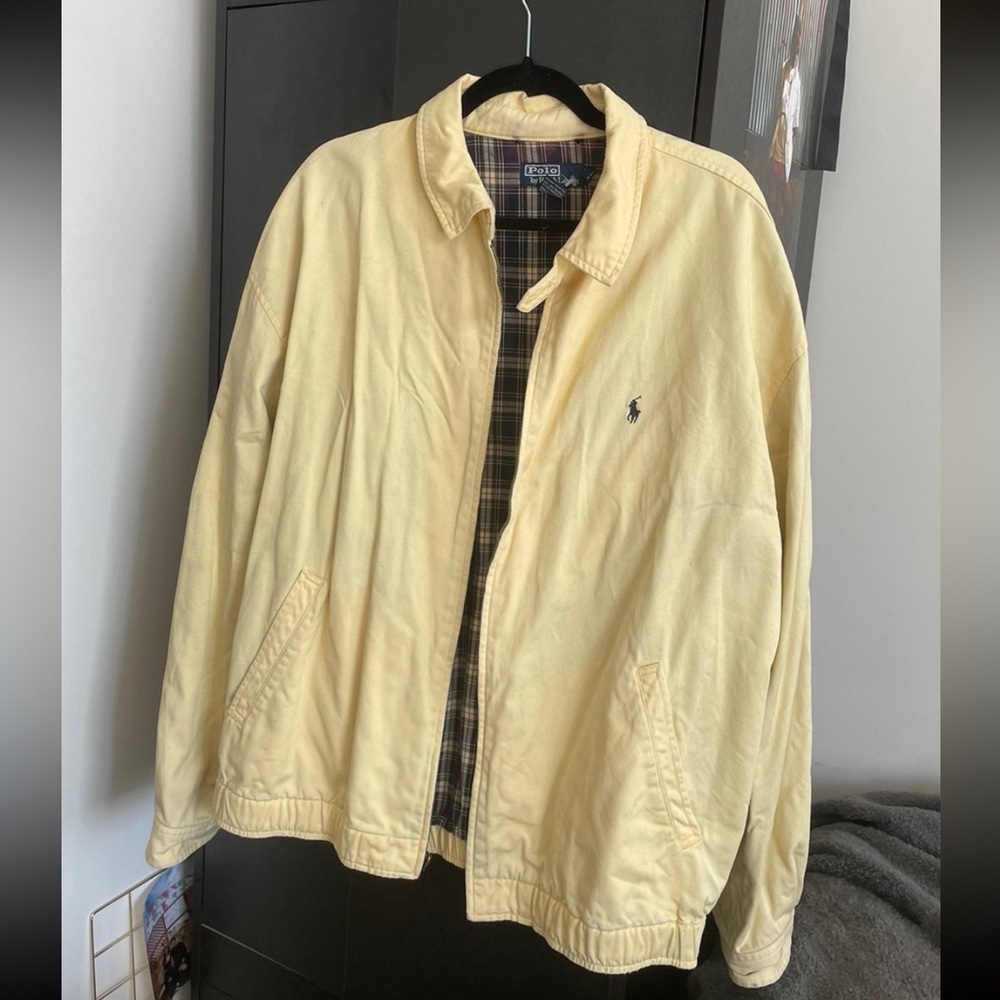 Yellow mens Ralph Lauren jacket